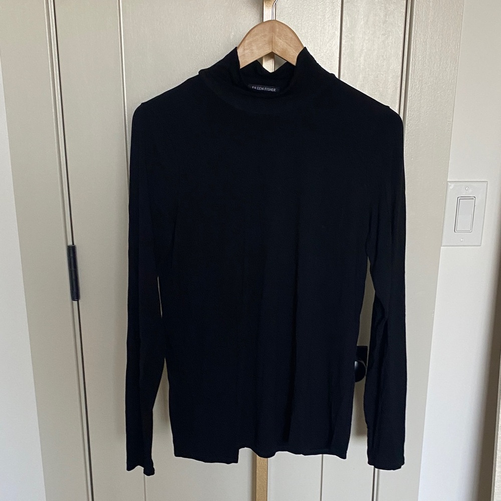 Eileen Fisher Classic Black Top